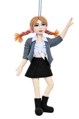 MINI COLLECTABLE BRITNEY FELT DOLL MINI COLLECTABLE BRITNEY FELT DOLL