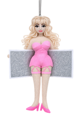 MINI COLLECTABLE SABRINA FELT DOLL MINI COLLECTABLE SABRINA FELT DOLL