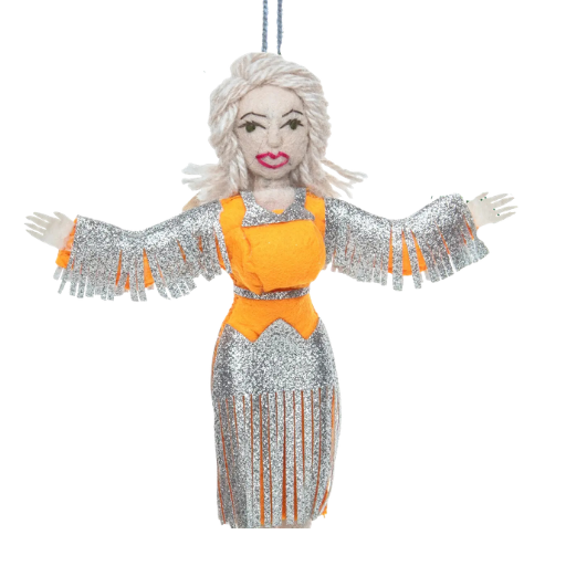 Dolly Parton Felt Doll