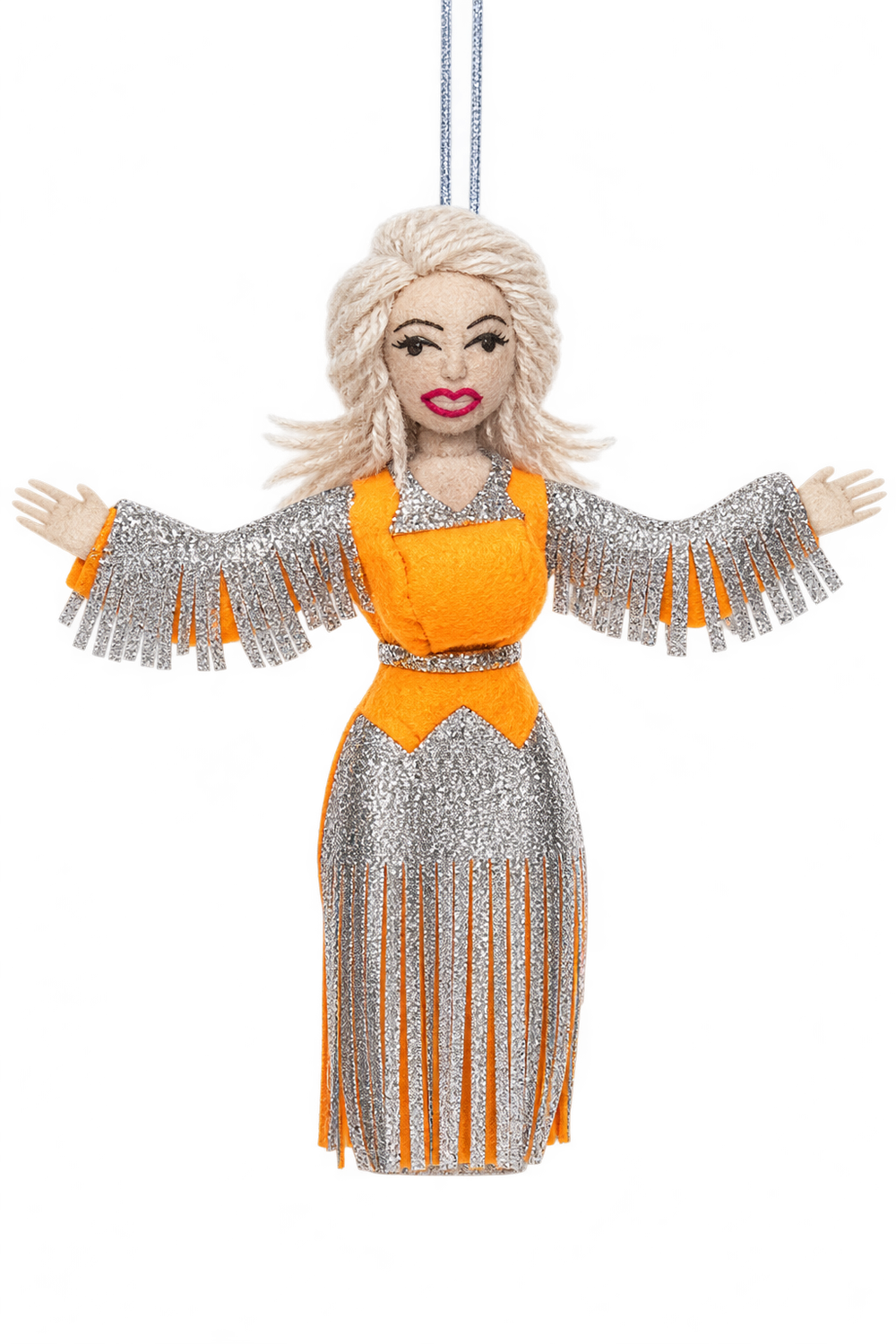 MINI COLLECTABLE DOLLY PARTON FELT DOLL
