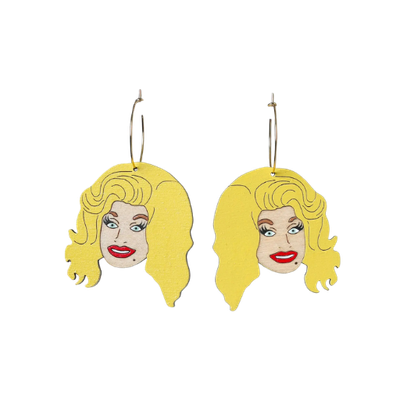 Handmade Dolly Dangle Earrings Handmade Dolly Dangle Earrings