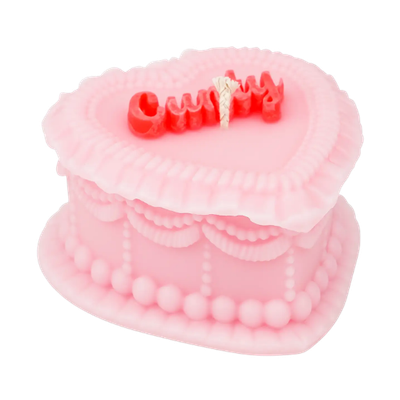 Cunty Cake Candle