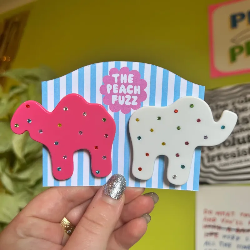 ANIMAL COOKIES BARRETTE SET