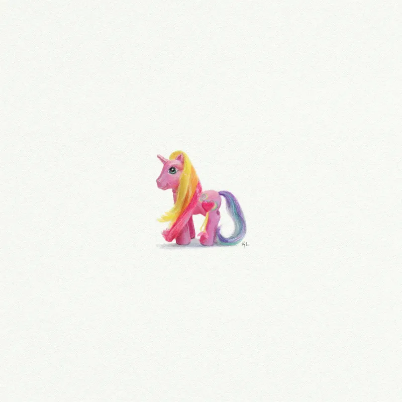 Karen Libecap My Little Pony Mini Watercolor