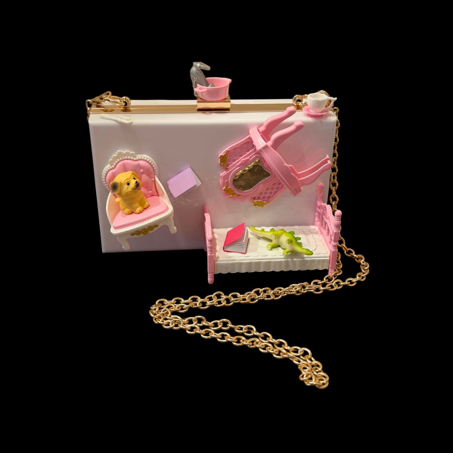 TINY FURNITURE BEDROOM CLUTCH