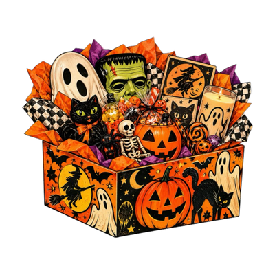THE OLD SCHOOL HALLOWEEN BOX