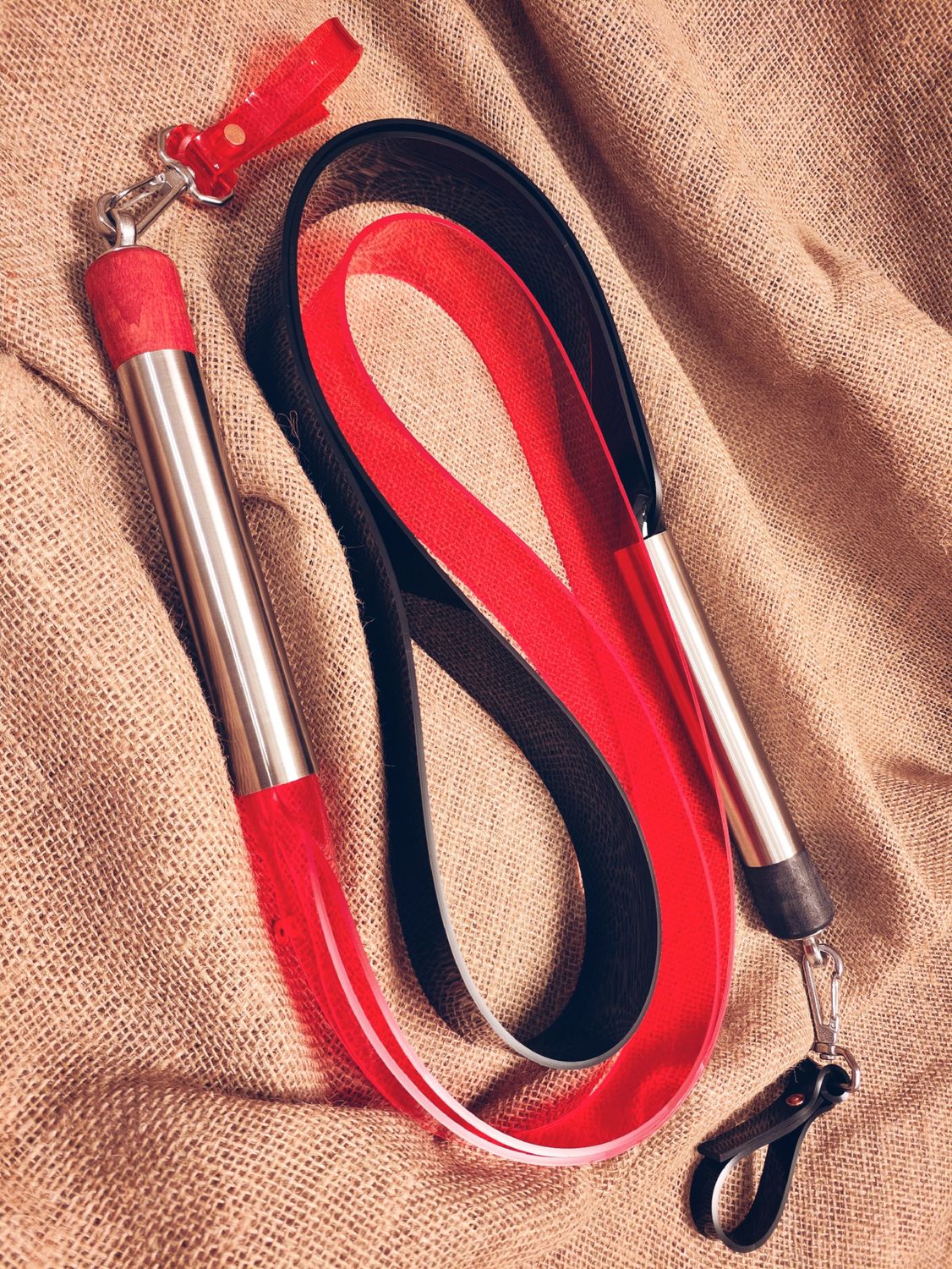 Urus Brute PVC Whip - Stainless Steel Handle