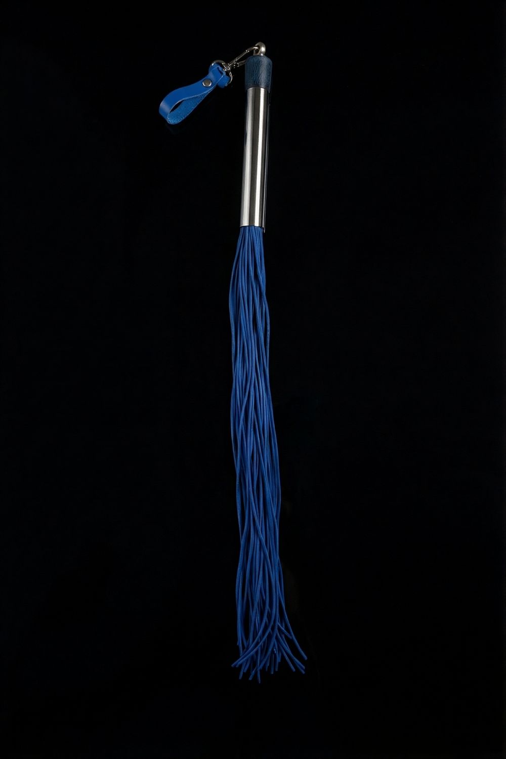 Hydra's Breath – Rubber Flogger Stainless Steel Handle – Forged in the Divine Flames of SVAR