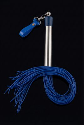 Hydra's Breath – Rubber Flogger Stainless Steel Handle – Forged in the Divine Flames of SVAR