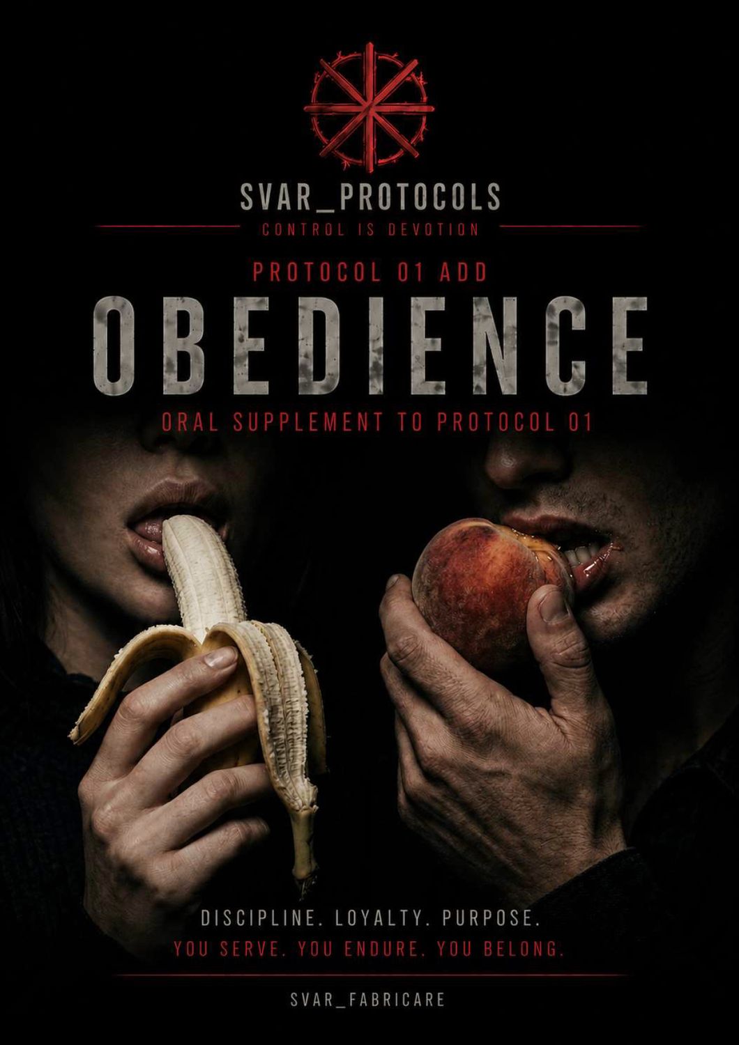 PROTOCOL 1 - OBEDIENCE - ORAL SUPPLEMENT
