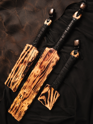 Morana's Ember - wooden paddle