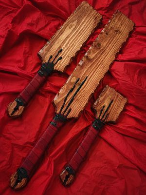 Morana's Blood - wooden paddle