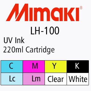 Mimaki LH-100 Inks, 220ml Cartridges