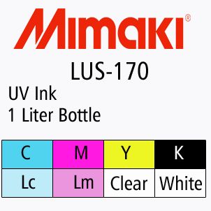 Mimaki LUS-170 Inks, 1 Liter Bottles
