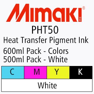 PHT50 Heat Transfer Pigment Ink