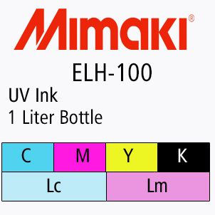 Mimaki ELH-100 Inks, 1 Liter Bottles