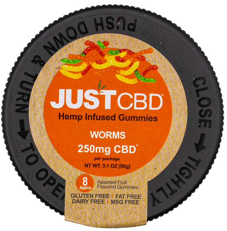 Just CBD 250mg Worms
