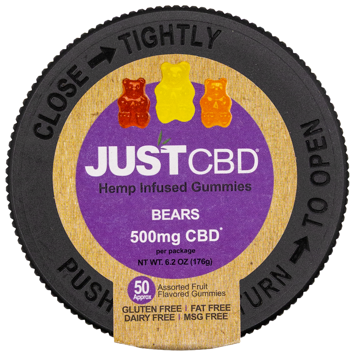 Just CBD 500mg Gummy Bear Just CBD 500mg Gummy Bear