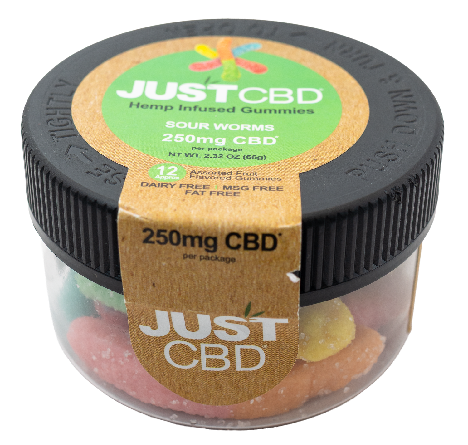 JUST CBD Sour Worms