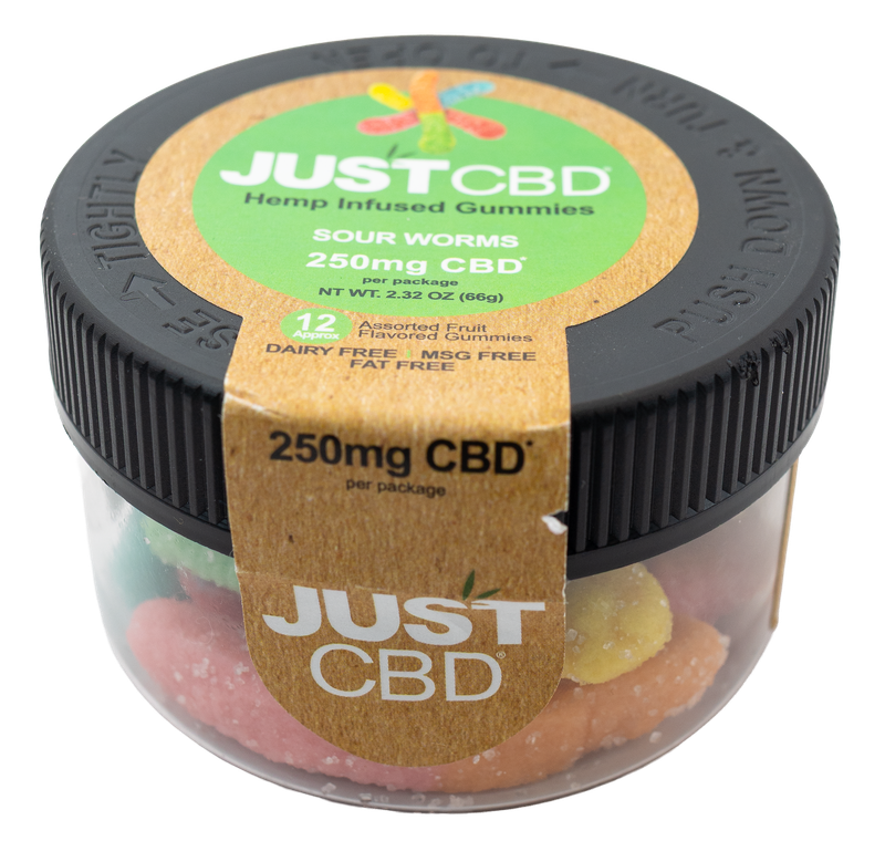 JUST CBD Sour Worms