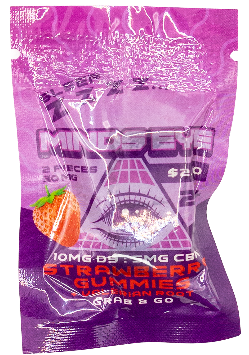 Minds Eye Strawberry gummies & Valerian root Night time