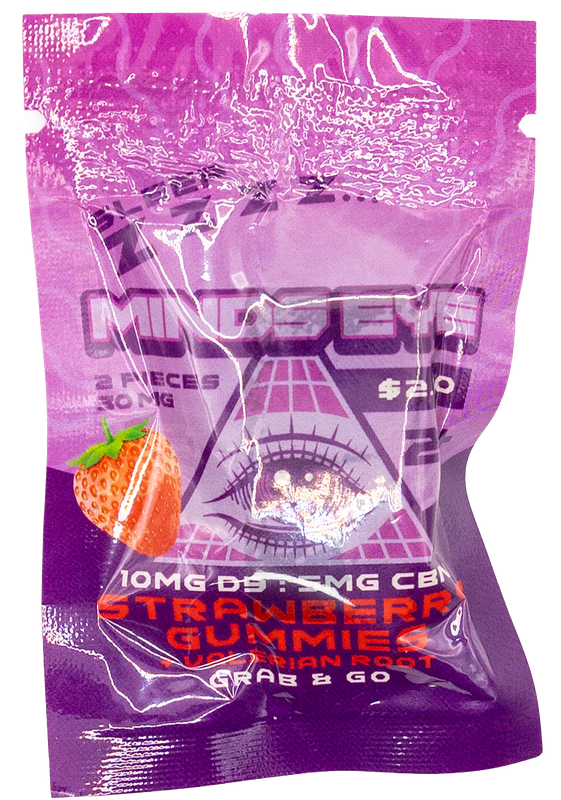 Minds Eye Strawberry gummies & Valerian root Night time