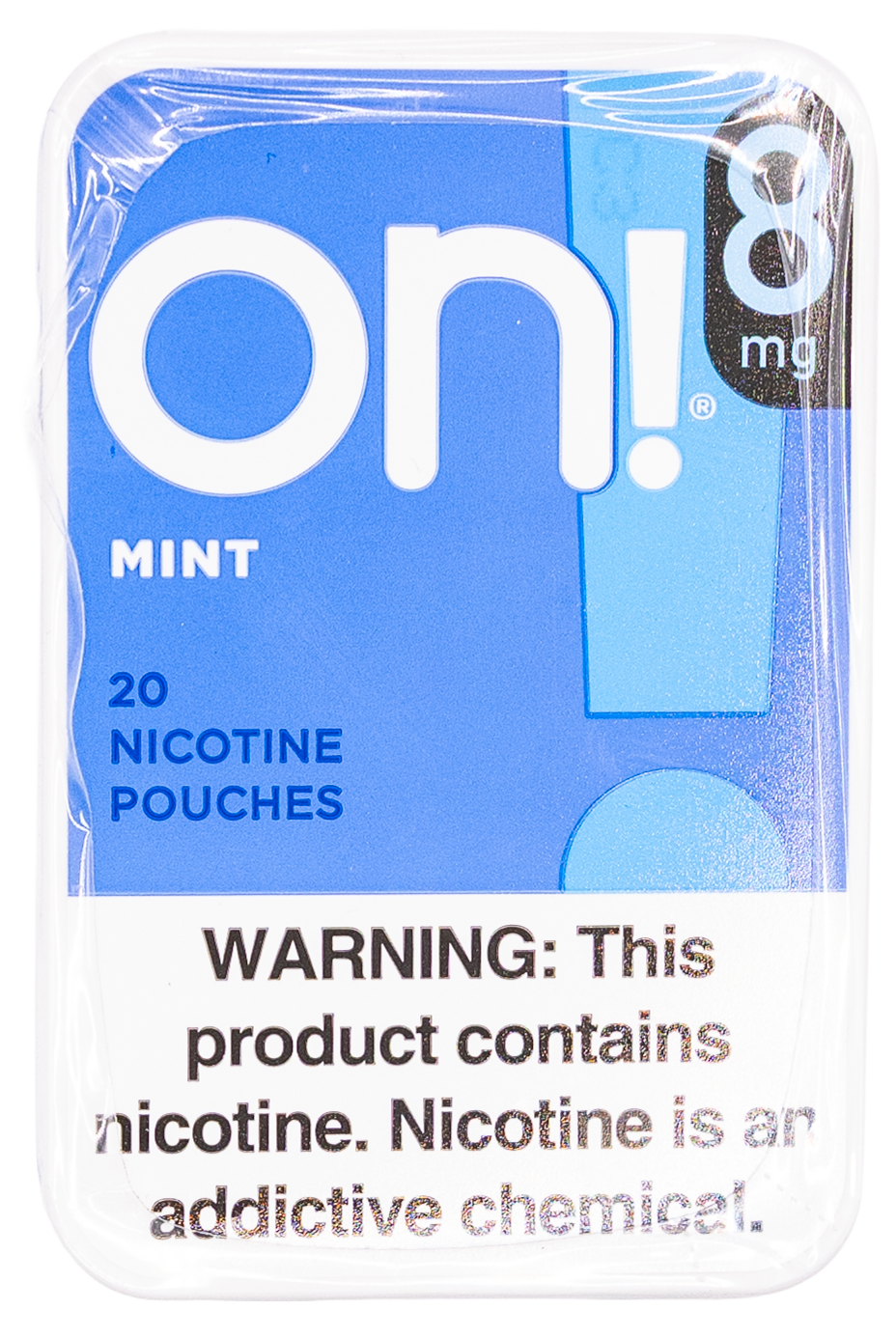 ON! Mint 8mg Nicotine Pouches ON! Mint 8mg Nicotine Pouches