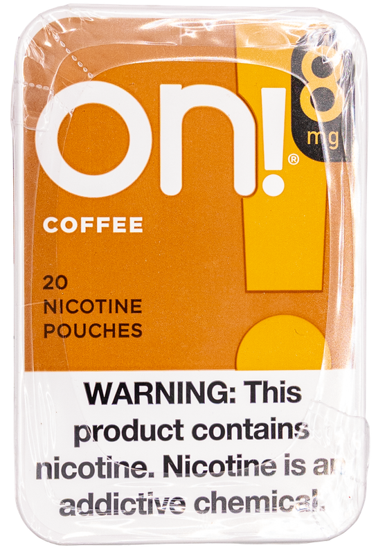 ON! Coffee 8mg Nicotine Pouches