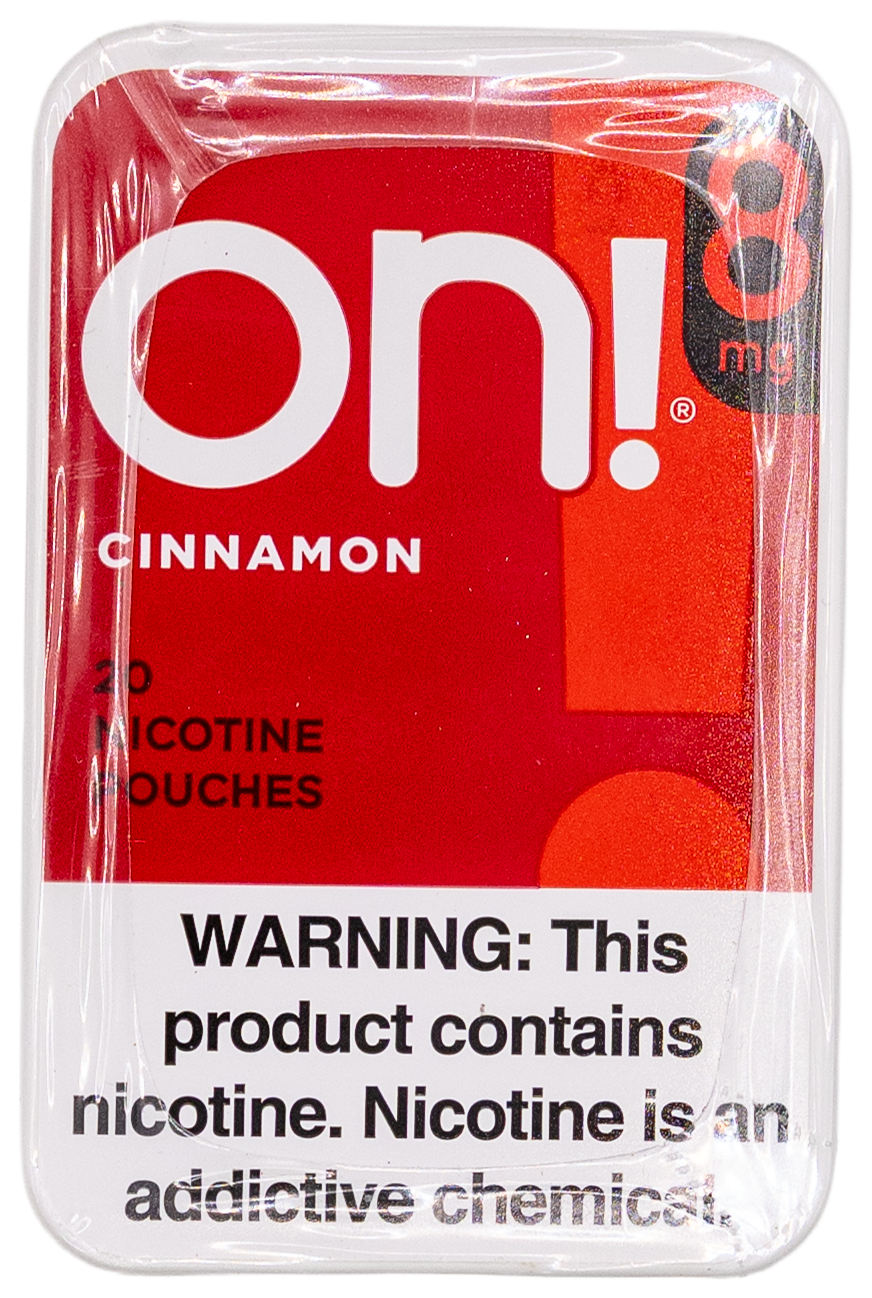 ON! Cinnamon 8mg Nicotine Pouches ON! Cinnamon 8mg Nicotine Pouches