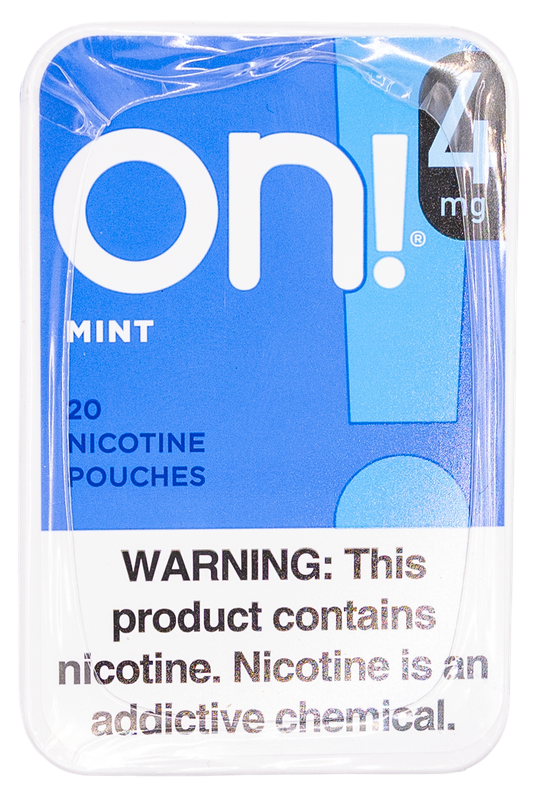 ON! Mint 4mg Nicotine Pouches