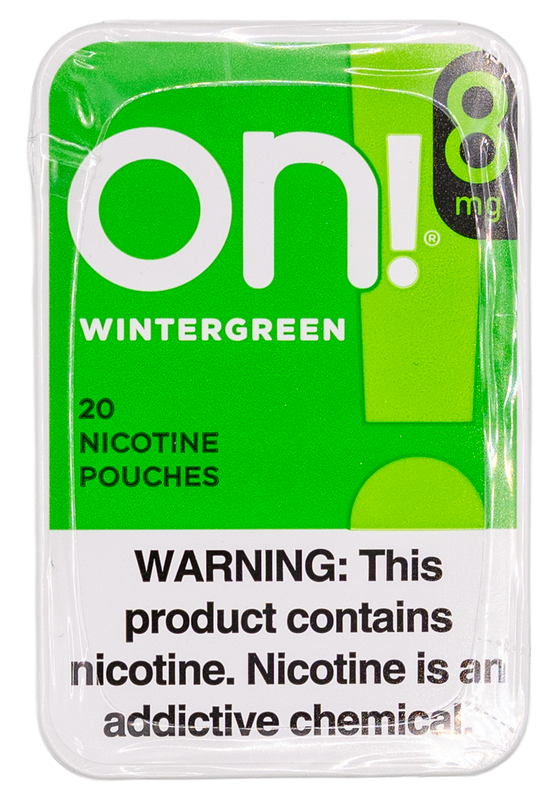 ON! Wintergreen 8mg Nicotine Pouches