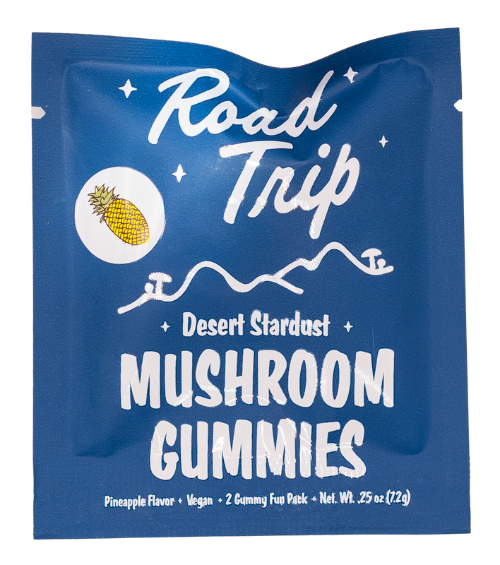 Road Trip Mushroom Gummies 2 Pack Pineapple