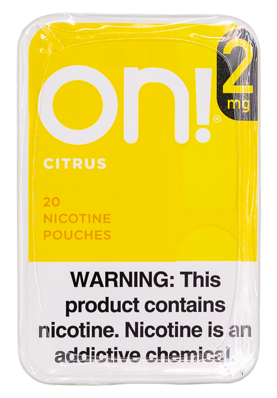 ON! Nicotine Pouches 2mg Citrus