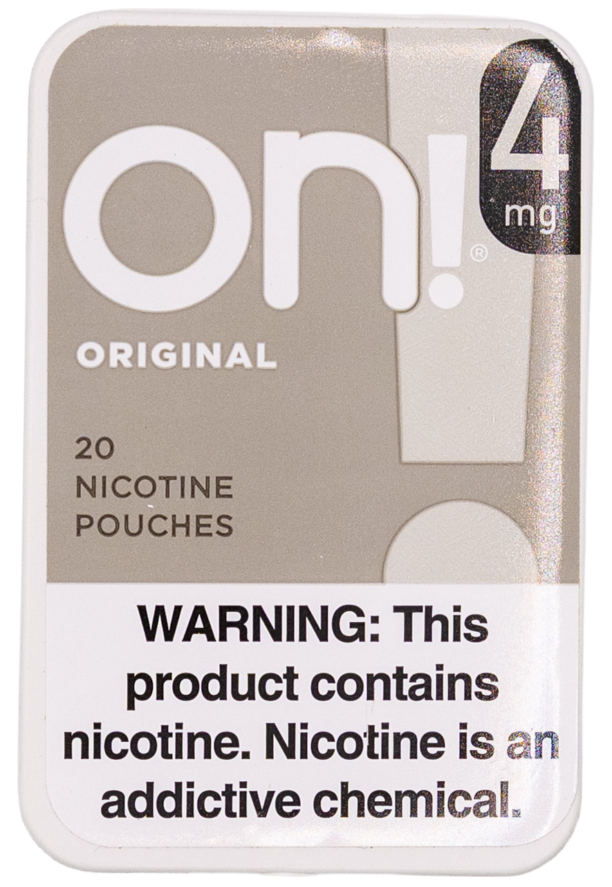 ON! Original 4mg Nicotine Pouches ON! Original 4mg Nicotine Pouches