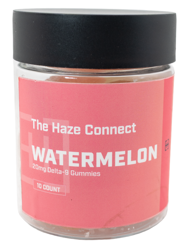 The Haze Connect Watermelon gummies 200 mg