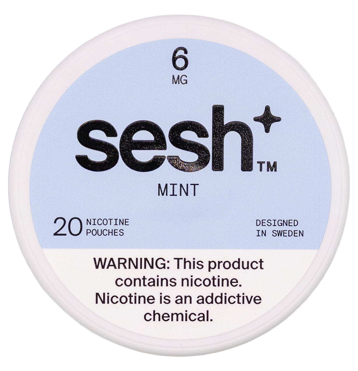 sesh mint 6mg nicotine pouches