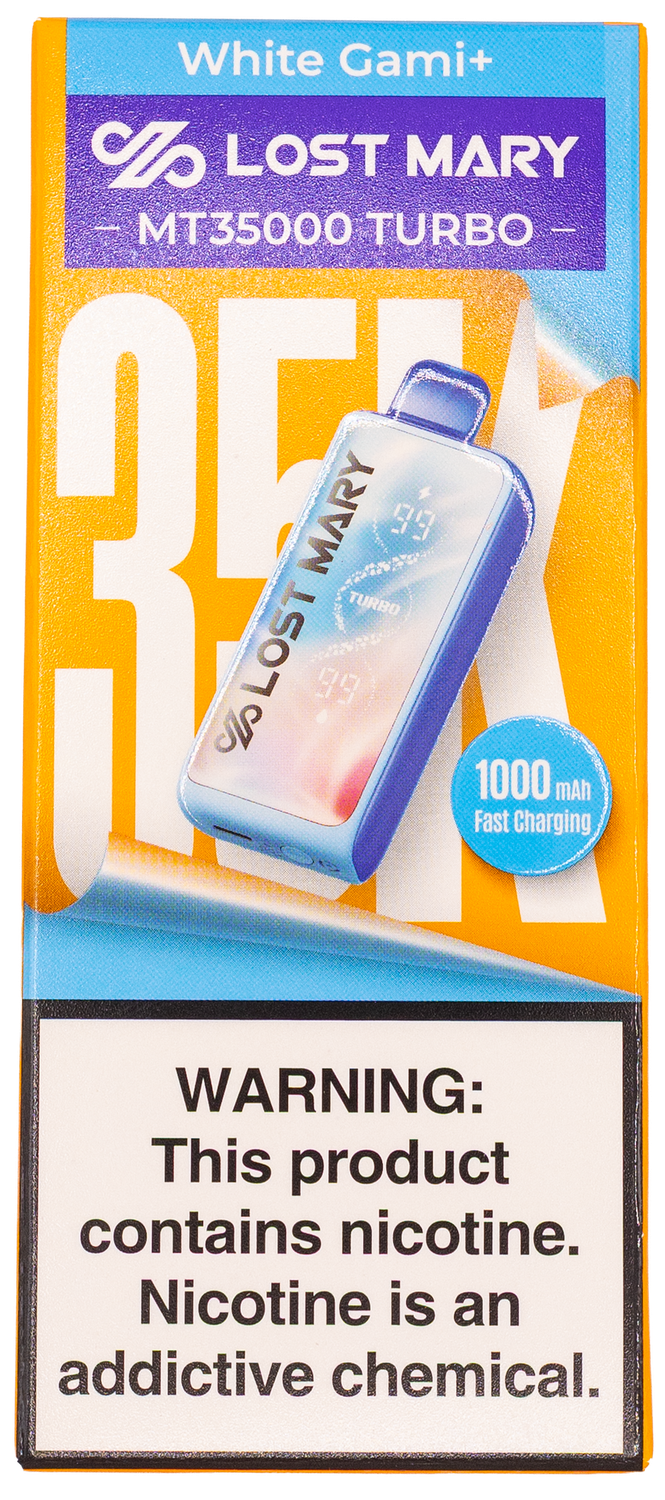 Lost Mary 35000 white gami