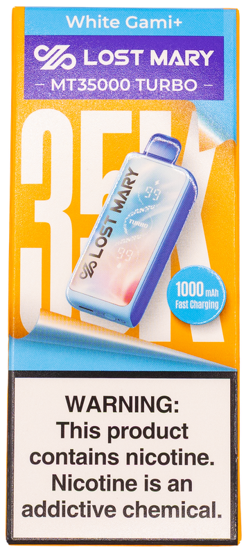 Lost Mary 35000 white gami