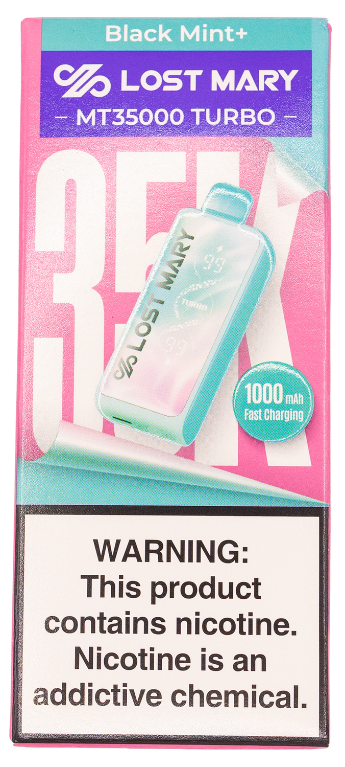 Lost Mary 35000 black mint