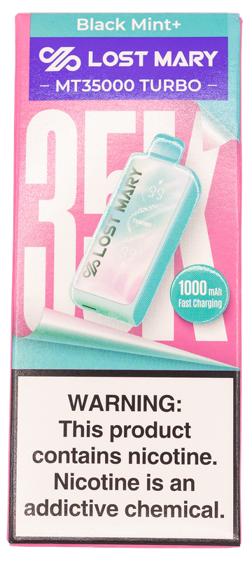 Lost Mary 35000 black mint