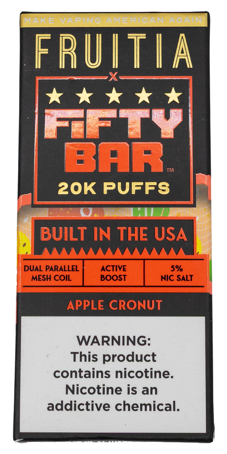 Fifty Bar 20k Puff Apple Cronut Fifty Bar 20k Puff Apple Cronut