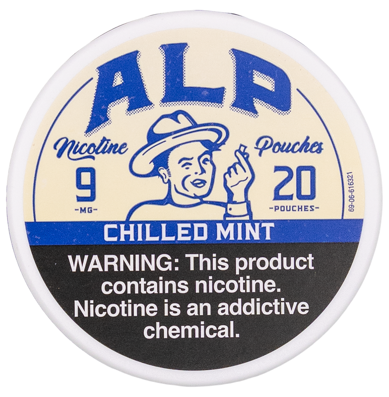 Alp Chilled mint 9mg Nicotine Pouches