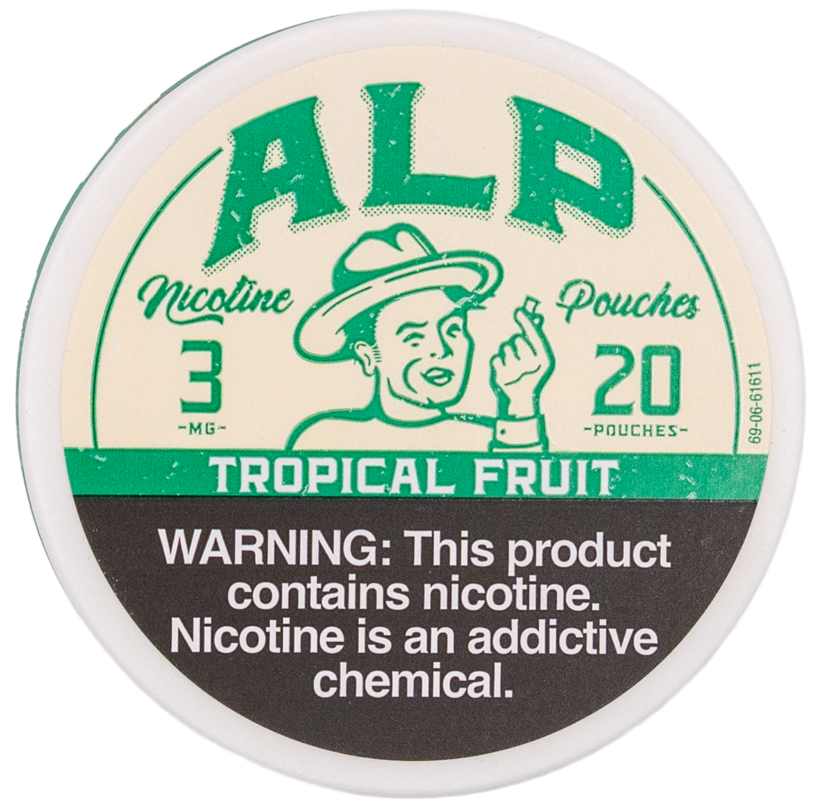 Alp Nicotine Pouches 3mg Tropical Fruit Alp Nicotine Pouches 3mg Tropical Fruit