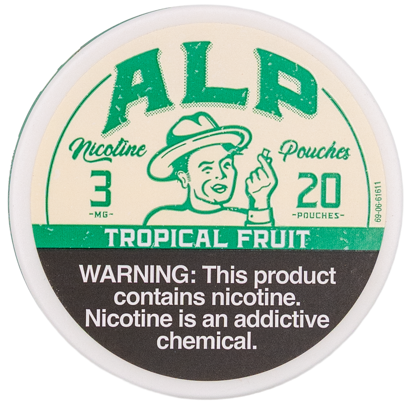 Alp Nicotine Pouches 3mg Tropical Fruit