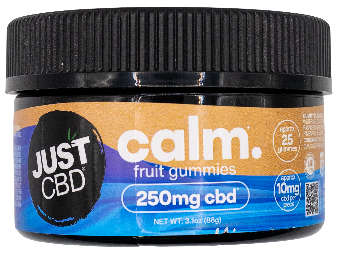 JUST CBD Calm Gummy Bears 250MG JUST CBD Calm Gummy Bears 250MG