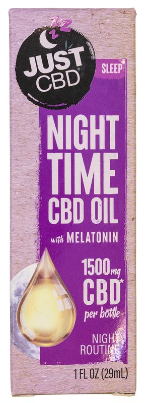 Just CBD Night Time Oil  Tincture With Melatonin 1500MG 1FL oz