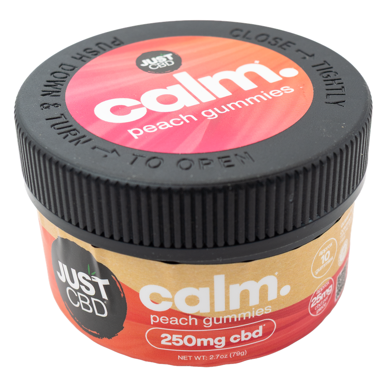 Just CBD Calm Peach Gummies 250MG