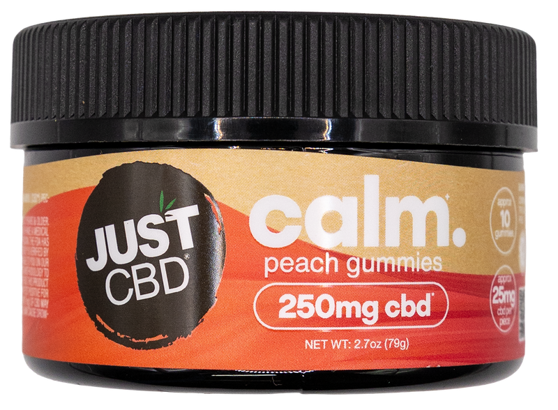 Just CBD Calm Peach Gummies 250MG