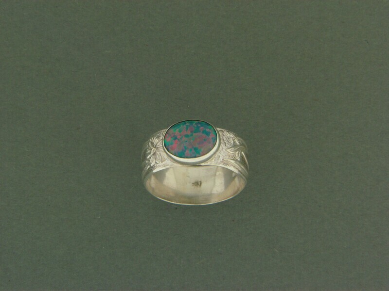 Wide Fancy W/ Stone