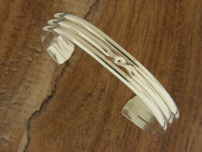 Triple Band w/ Twist Center Bracelet